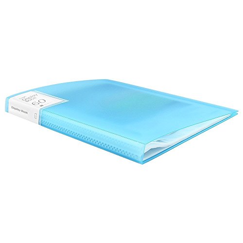 Shuter 60-Pocket Protector Presentation Book A4 Size 120-Page Capacity Available for Report Sheets, Artworks, Music Sheets, Clippings - Thumbnail 4