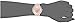 Fossil Women's ES4153 Jacqueline Three-Hand Blush Leather Watch
