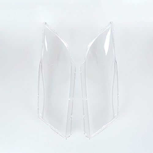 Pair Front Headlight Headlamp Plastic Clear Lens Cover For BMW E90/E91 2004-2007