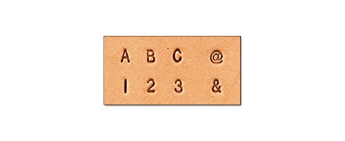Tandy Leather Craftoolï¿½ 1/8" (3 mm) Alphabet & Number Set 8137-10