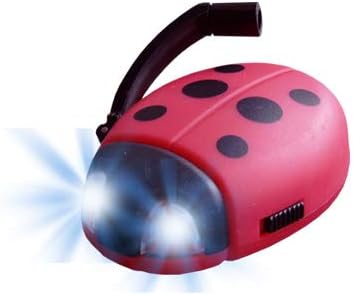 Wind Up LED Ladybird Childrens Torch 