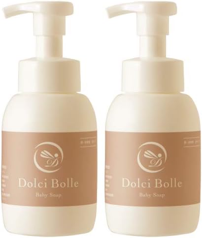 ドルチボーレ ベビーソープ 300ml 2本セット 無添加 泡タイプ ベビーシャンプーや赤ちゃんボディ