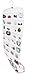 Closet Complete: Premium Quality Hanging Jewelry Organizer | Double Sided, 360 Degree Rotation, 80 Pockets | Best for Jewelry & Accessory Organization
