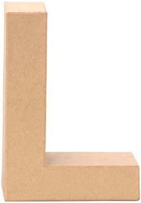 GLOREXCardboard Letter L, Natural L