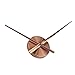 Timelike 3D Clock Hands, DIY Large Clock Hands Needles Wall Clocks 3D Home Art Decor Quartz Clock Mechanism Accessories (Copper)
