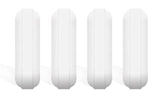 EQUTY BAYMERS 4 Pcs 25mm(1 inch) Magnetic Stir Bar,PTFE,White