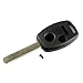 Key Fob Keyless Entry Remote Shell Case & Pad fits Honda 2007-2008 Fit / 2005-2010 Odyssey / 2005-2008 Pilot / 2006-2014 Ridgeline