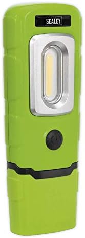 Sealey Led3601G Rechargeable 360? Inspection Lamp 2W Cob + 1W Led Green, White - Image 3