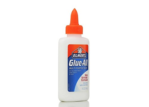 Elmer's Glue-All Multi-Purpose Glue, 4 Ounces, White (E1322) - 2 Pack