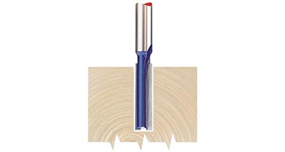 Draper 75331 1/4-Inch Straight 6.35 mm x 25 mm Tungsten Carbide Tip Router Bit