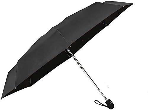Travel Mini Umbrella Windproof Automatic Umbrellas Auto Open Close Lightweight Portable Sun&Rain Floding Compact Umbrella for Women Men Kids(Black)
