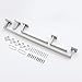 KES 4-Piece Bathroom Hardware Accessory Set, Towel Bar Robe Hook Toilet Paper Holder Towel Ring Wall Mount, Brushed Finish SUS 304 Stainless Steel, LA252-42