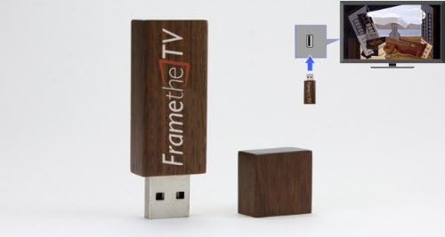 FrameTheTV High Definition TV Art on a USB Drive - Modern and Abstract Works by Rousseau, Hopper, Kandinsky and More (hd-USB-Modern)