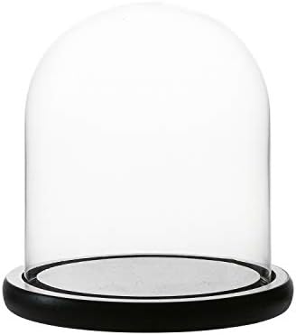 Decorative Clear Glass Dome/Tabletop Centerpiece Cloche Bell Jar Display Case