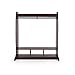 Guidecraft Dress Up Storage – Espresso: Kids' Costume Dresser, Armoire with Rack, Toy Bins and Full Mirror - Playroom Organizer, Children Room Furniture