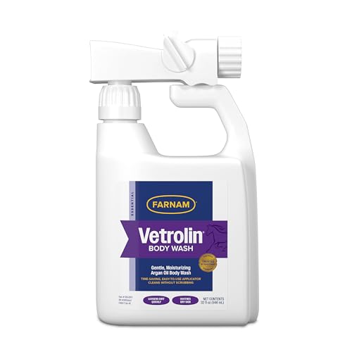 Farnam Vetrolin Body Wash, Time-Saving with No Scrubbing, Gentle and Moisturizi…