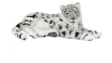 Hansa Toys Snow Leopard Jacquard Laying 24