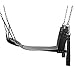 Master Series Leather Bondage Swing with Stirrups and Pillow