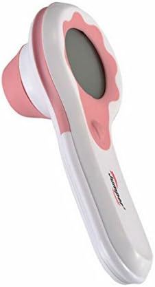 Digital Forehead Thermometer, Jumper Childcare Supplies Thermometer with Dual Mode Contactless Fever Alarm Function for Baby, Nurses Equipment Forehead Temp Gun - (Pink)