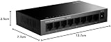 Cudy GS108 8-Port Gigabit Ethernet Switch Unmanaged Desktop Fanless Plug Play view 8