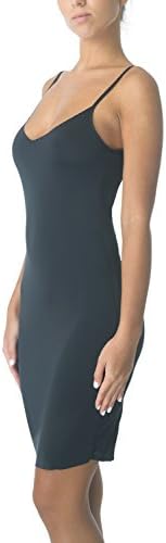 Cover Girl Fitted Stretch Whole Slip 20% Lycra (L, Black)