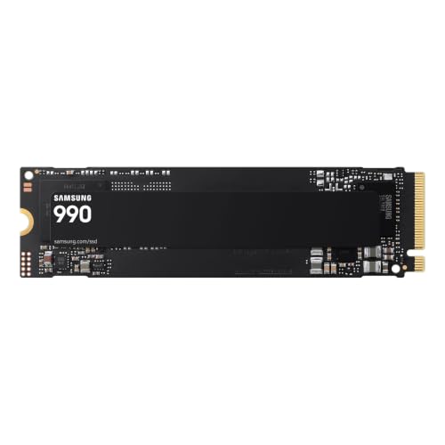 Samsung Internal SSD 990 1TB, Read/Write Speeds Up to 7,150/6,450 MB/s