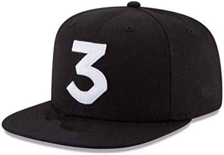 Popular Chance The Rapper 3 Hat Cap Black Letter Embroidery Baseball Cap Hip Hop Streetwear Snapback Sun Hat