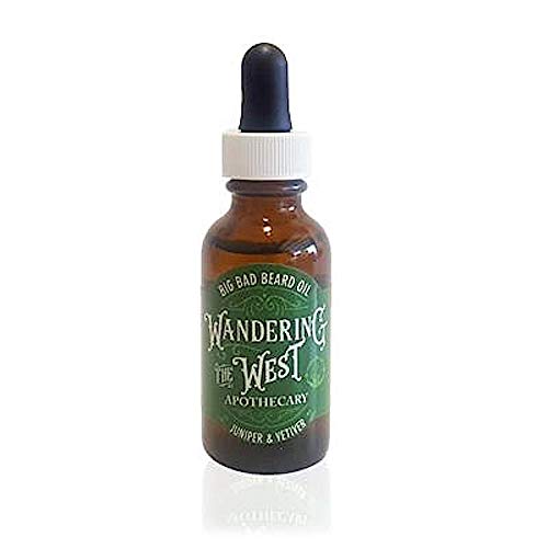 Big Bad Beard Oil iConditioner Softener, Juniper & Vetiver, Softens, Strengthens and Promotes Beard & Mustache Growth 1 Ounce
