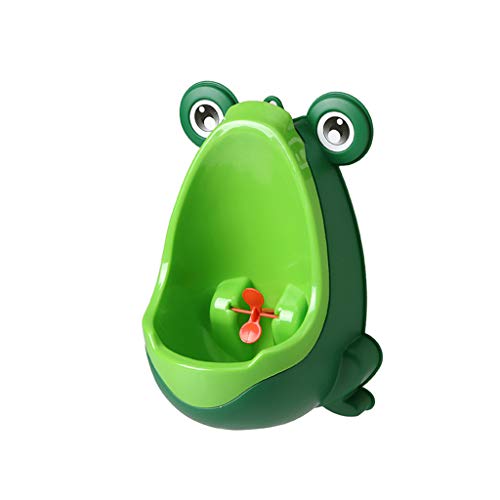 Nesee Baby Urinal for Boys - Cute Frog Potty Training Urinal for Pee Trainer with Funny Aiming Target