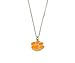 NCAA Clemson Tigers Team Logo Necklace