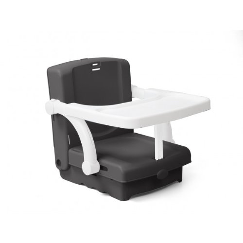 foldable booster seat with tray