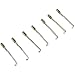 Estone 1Set of 24 Standard Part Chrome Hooks For Traditional Banjo Thread New