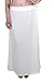 Sari Petticoat Stitched Indian Saree Petticoat Adjustable Waist Sari Skirt (Natural)