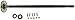 Dorman 630-109 Rear Driver Side Drive Axle Shaft Compatible with Select Chevrolet / GMC Models