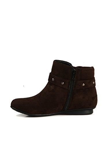 bruno manetti women suede brown boots