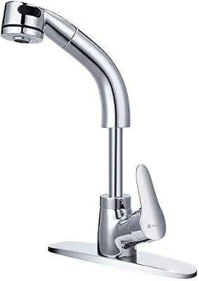 Kitchen Faucet With Pull Down Sprayer Voolan Dual Water Functions