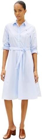 tommy hilfiger women's peter pan collar a line dress Tommy Hilfiger Girls' 4-6X Peter Pan Collar Plaid Detail Dress