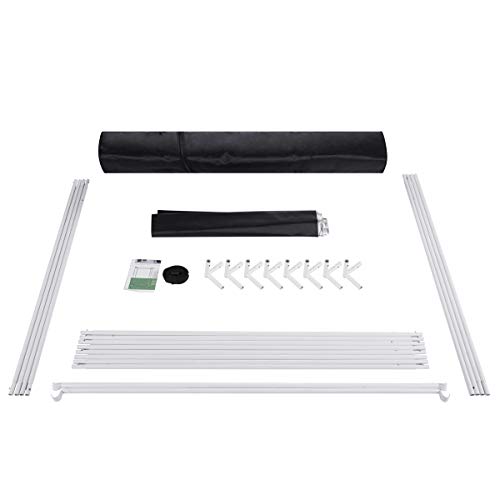 Growtent Garden 48"x24"x60" Reflective 600D Mylar Hydroponic Grow Tent with Observation Window and Floor Tray for Indoor Plant Growing and Grow Light 4'x2'