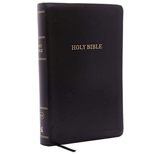KJV Holy Bible: Personal Size Giant Print with 43,000 Cross References, Black Leather-Look, Red Letter, Comfort Print: King James Version: Holy Bible, King James Version