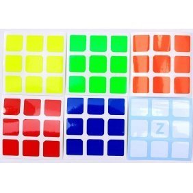 Z stickers for 5.7cm 3x3x3 speed cubes . a set of high quality st…