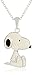Peanuts Girls' Enameled Snoopy Pendant Necklace
