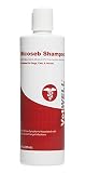 Micoseb Medicated Shampoo for Dogs & Cats - Antifungal Dog Shampoo with Miconazole, Chlorhexidine & Aloe for Fungal & Bacterial Skin Infection Treatment of Yeast, Ringworm, Mange, & Acne - 12 oz
