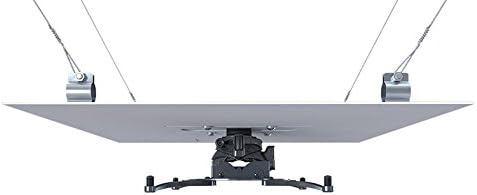 Premier Mounts FTP-FCMA Projector Mount with Full-Tile False Ceiling Adapter, White