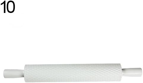 Jiqiaoda2 Baking Tools and Accessories Home Kitchen Accessories 12 Patterns Baking Tools Fondant Cake Decorating Rolling Pin - 7