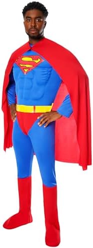 Amazon.com: Rubies DC Comics Superheroes: Superman Muscle Chest