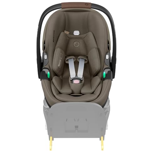 Bebê Conforto Maxi-Cosi, Pebble Pro², com Base Familyfix, Giro 360° Isofix, Twillic Truffle