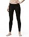 TSLA Women's Thermal Long Johns Underwear Pants, Fleece Lined Leggings, Winter Compression Tights, Wintergear Fleece Black, Small