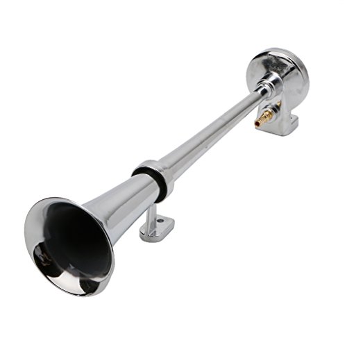 Xumeili 12V 150dB Air Horn Chrome Super Loud with Compressor For Auto Truck Boat Train - Thumbnail 7