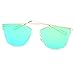GAMT Unisex Designer Mirroer Sunglasses (Green, 58)