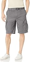 UNIONBAY Men's Survivor Belted Cargo Short-Reg and Big & Tall Sizes